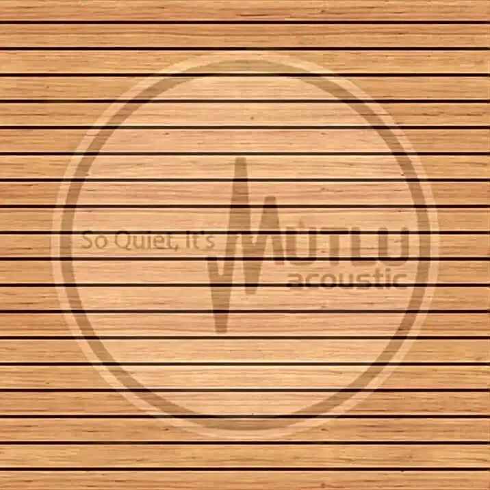 Kanallı Çizgili Akustik Ahşap Panel