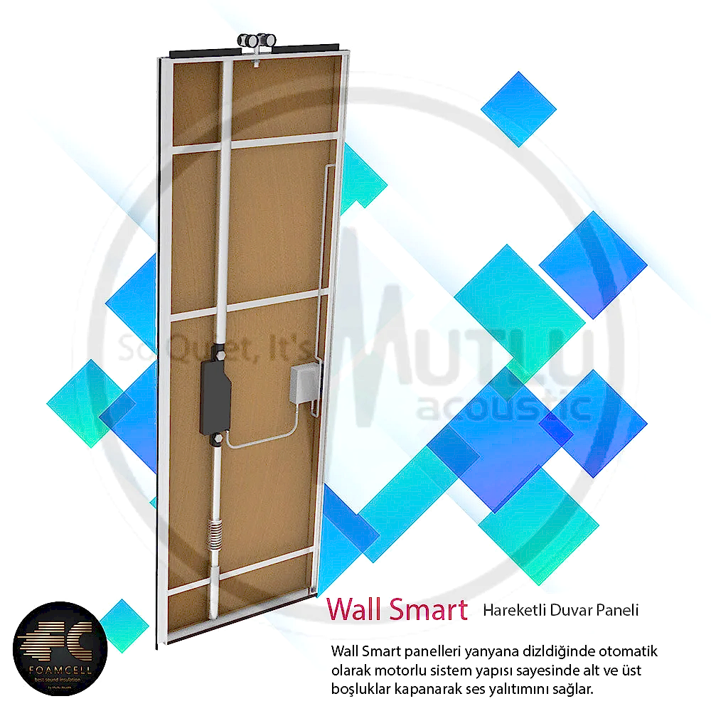 Hareketli Bölme Duvar Sistemleri Wall Smart