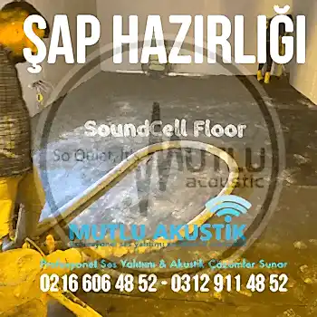 Zemin Ses Yalıtımı 13 Şap Altı Ses Yalıtımı