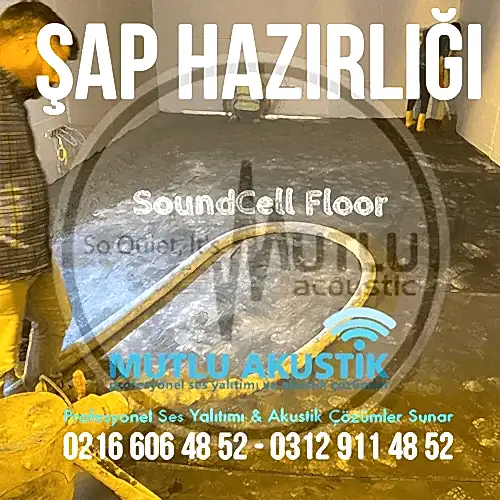 Zemin Ses Yalıtımı 1 Şap Altı Ses Yalıtımı